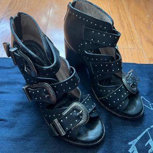 Freebird - Violet Sandal Heel- size 9